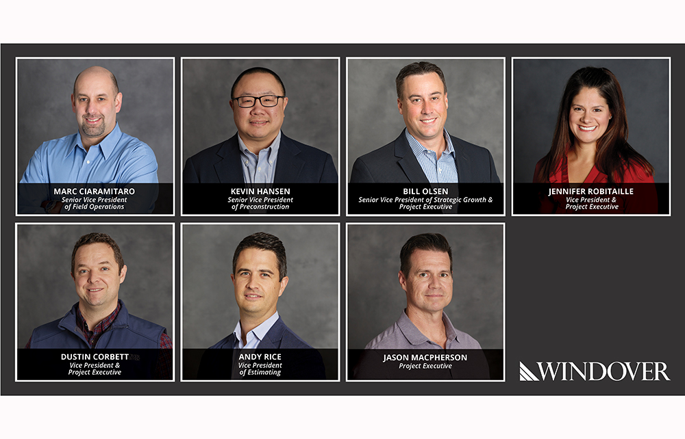 Windover Construction executes leadership promotions to support next phase of strategic growth